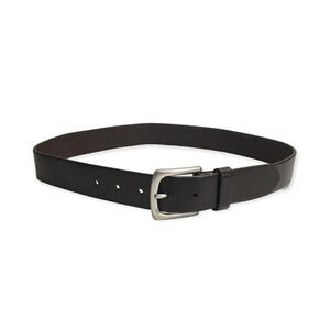 🔃Cow Leather Men’s Brown Belt With Silver Buckle